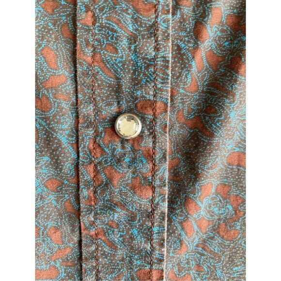 Cowgirl hardware girls, Longsleeve studied snap front shirt, size XL - Picture 4 of 6